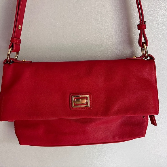 Vintage Liz Claiborne red Purse - Picture 4 of 16